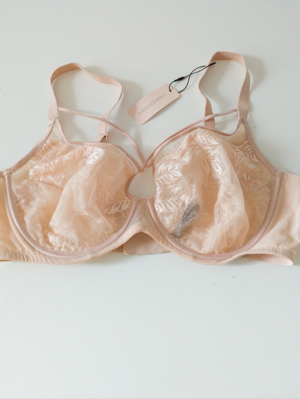 understance Gemma Flexwire Strappy Unpadded Lift Bra Size 38DDD New